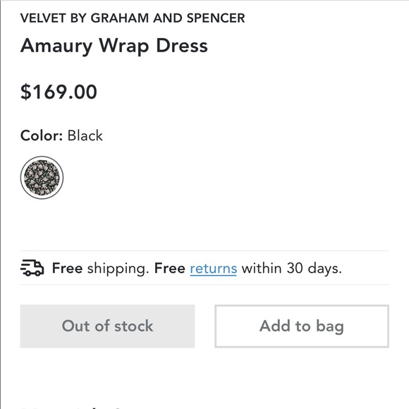 Dress/Tunic Velvet by Graham and Spencer - Picture 5 of 6